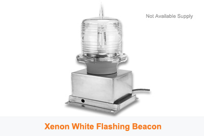 OB50 Flashing White Beacon