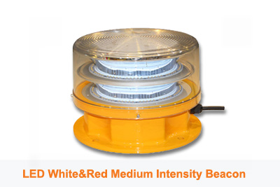 W&R LED White&Red Dual Obstruction Light