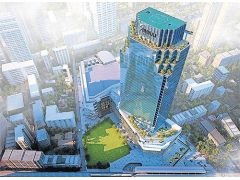 Commercial Towers Rooftop Elevated  Helipads In Thailand