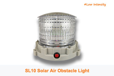 SL10 Solar Red Warning Light