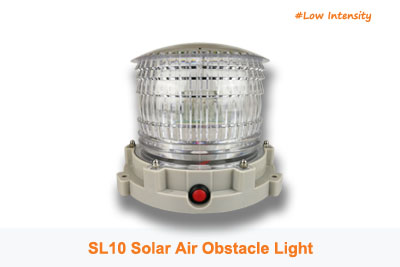 >SL10 Solar Red Warning Light