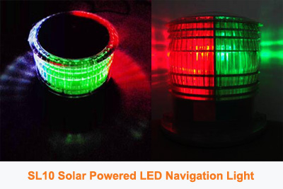 SL10 Solar Powered Marine Navigation Light