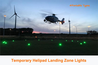 Temporary Helipad Lighting